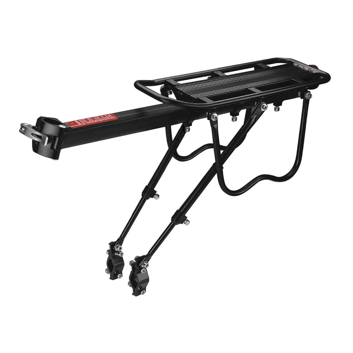 Adjustable Aluminium Alloy Bicycle Rear Rack Mount - Universal Fit for Most