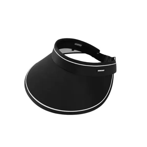 Foldable Sun Hats Fishing Hat Women's Holiday Summer Beach Visor - Black