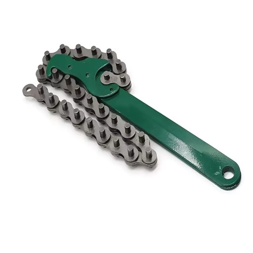 Chain Filter Oil Compartment WrenchCuffed Belt Filter Wrench Tool - 9 inch