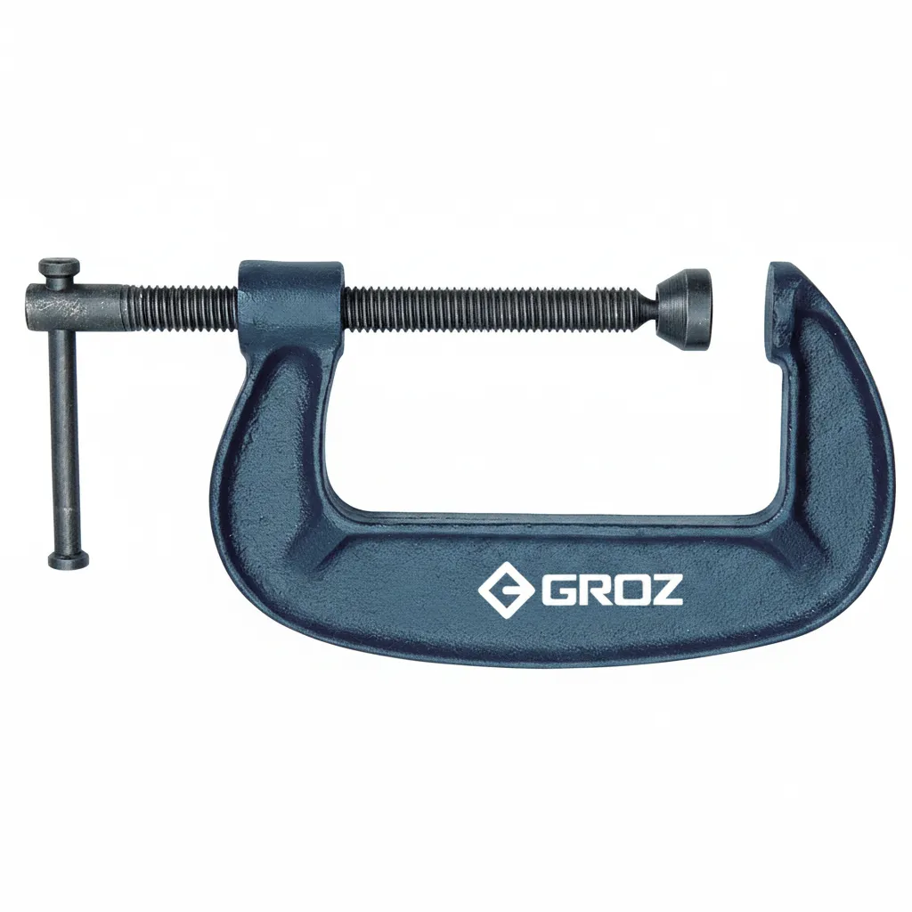 Groz 300mm G Ribbed Clamp - Durable Spheroidal Graphite Iron