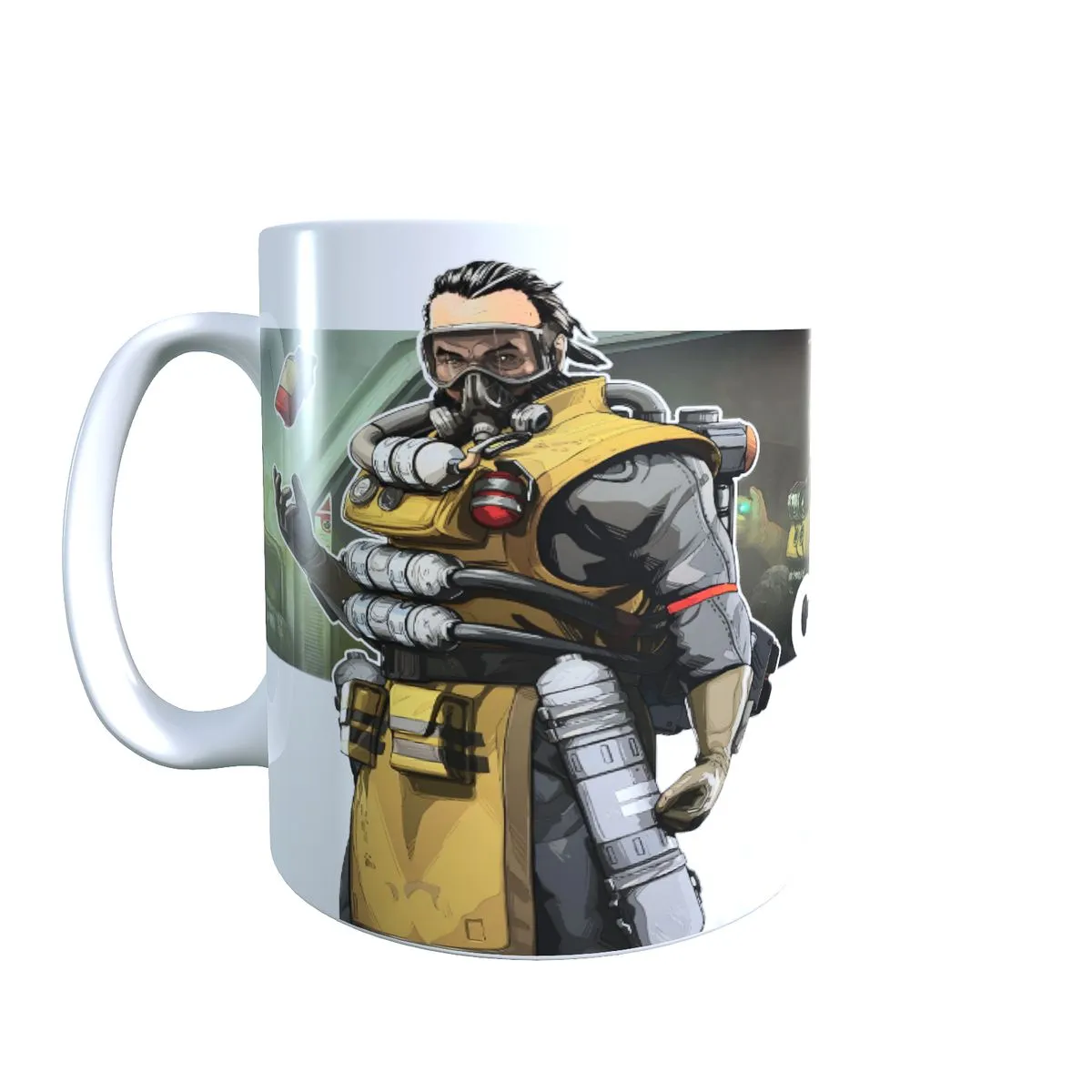 Caustic Hero Banner - Apex Legends Coffee Mug