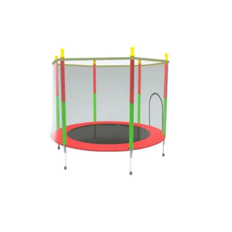 Children's Trampoline For Exercise With Safety Enclosure Net