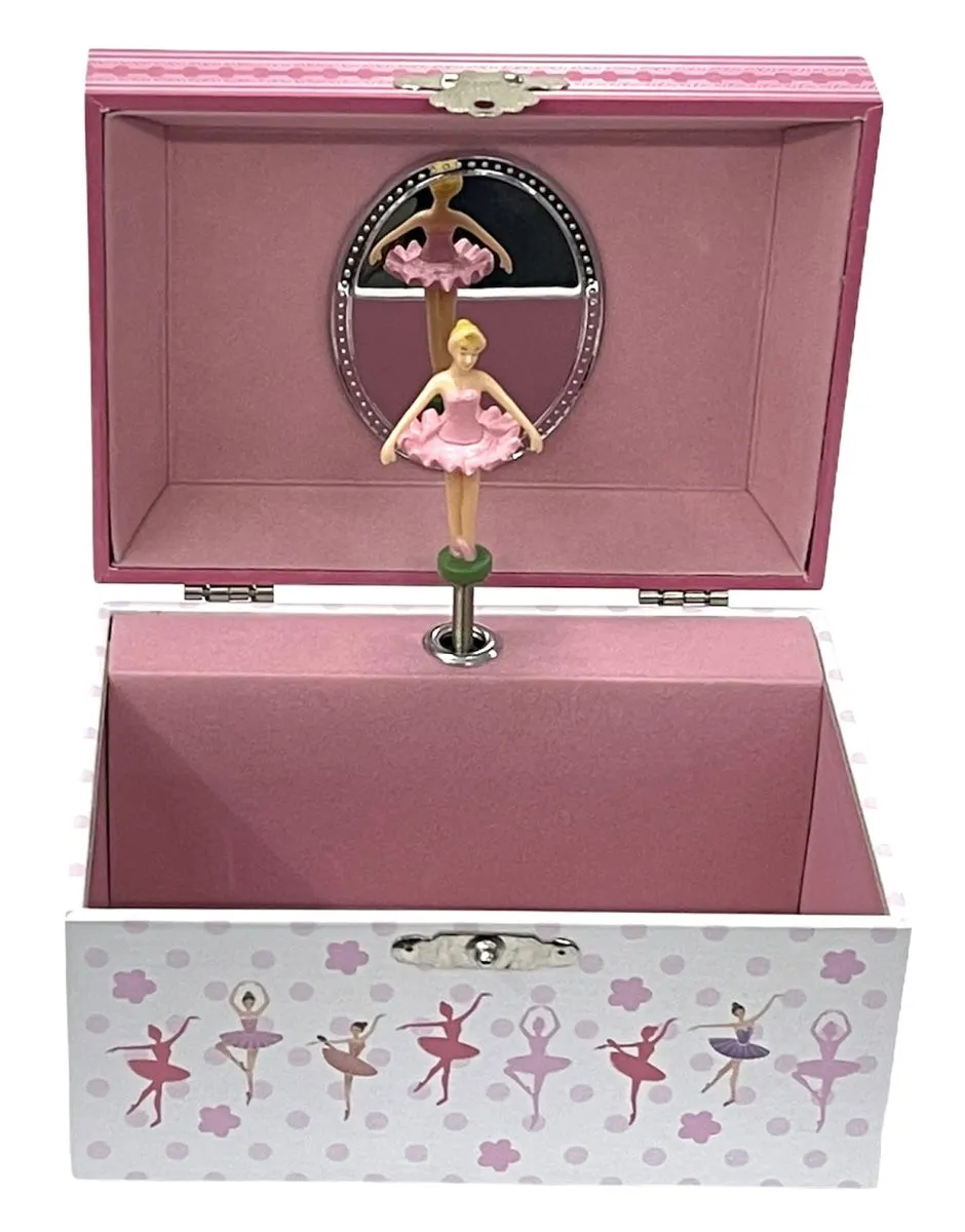 3 Ballerina’s Musical Ballerina Jewel box design