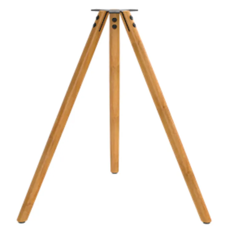 AVL S2 Wooden Floor Speaker Stand Natural Wood