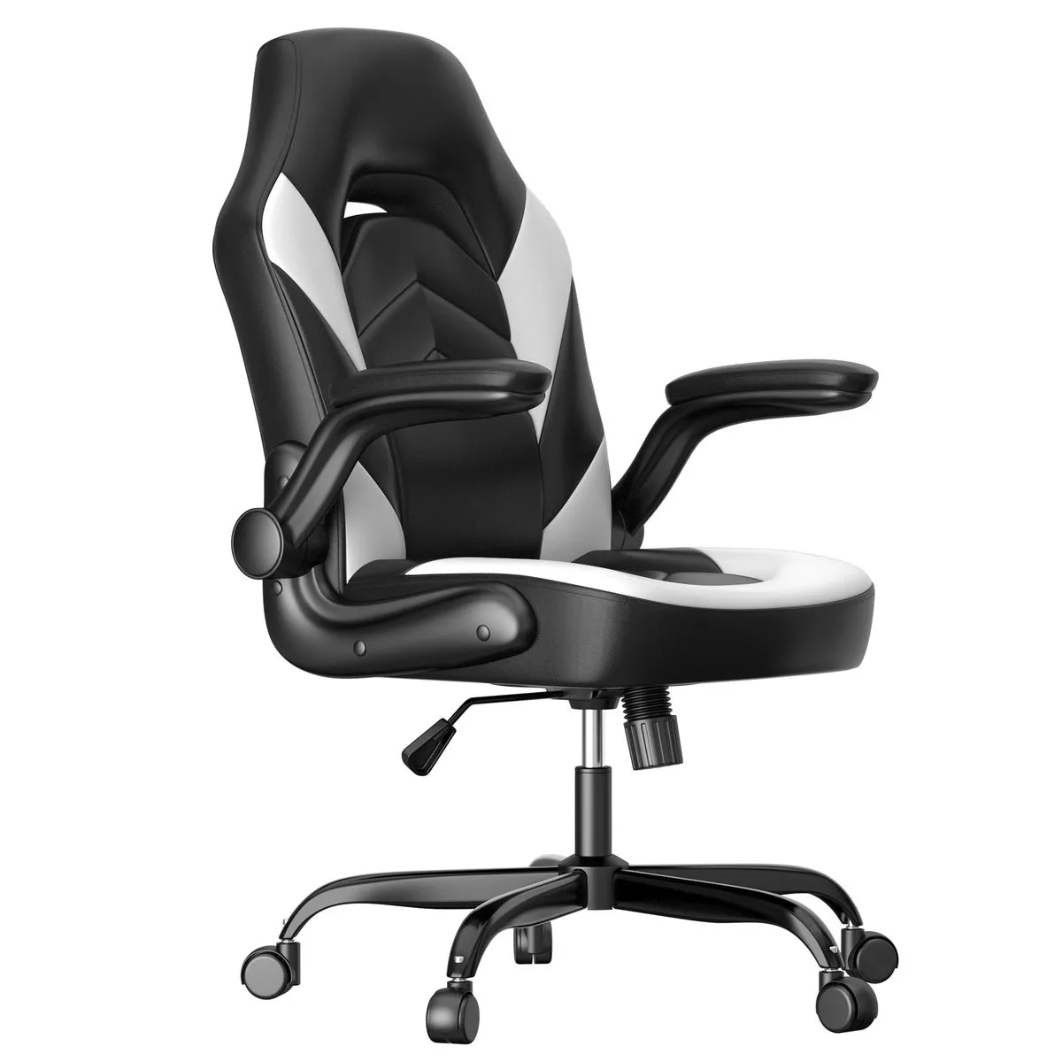 Ergonomic Office Chair Gaming Chairs for Adults Leather Desk Chair.