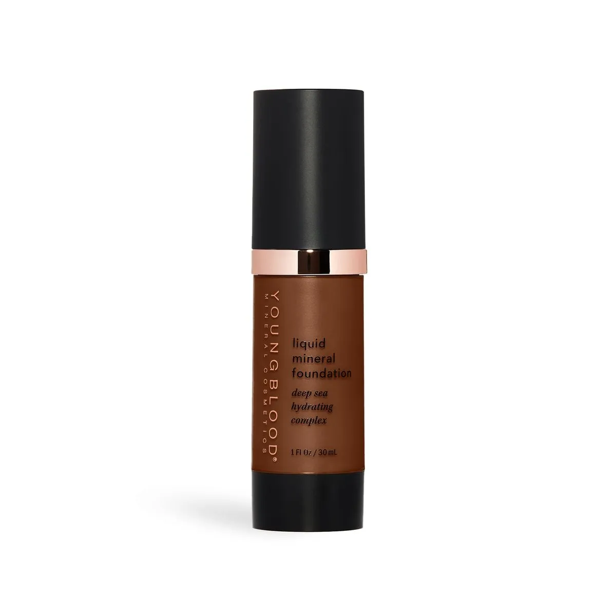 Youngblood Mineral Cosmetics Liquid Mineral Foundation - Neutral Tones - Brown