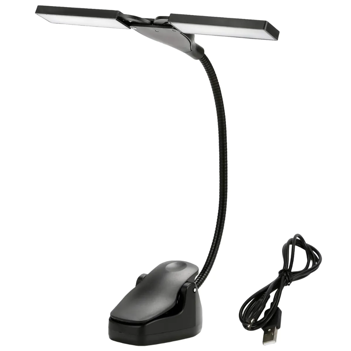 LED Music Stand Light Clip-On Reading Lamp Ideal for Bedside Study Travel