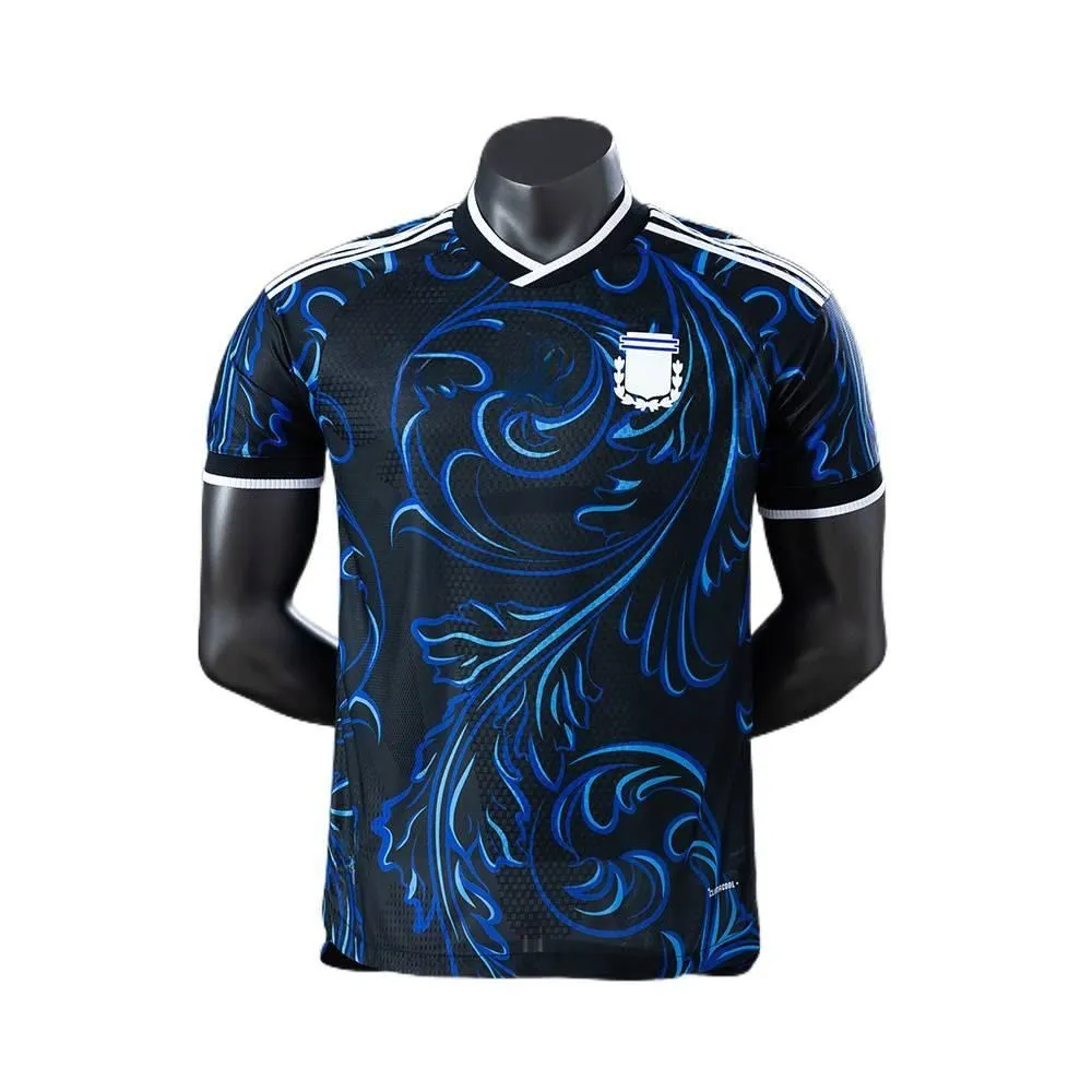 Men's Football Soccer Jersey Shirt For Argentina - Dark Blue - S-2XL