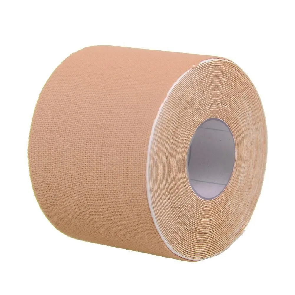 Super Deal waterproof Cotton Kinesiology Sports Tape- SD - Brown