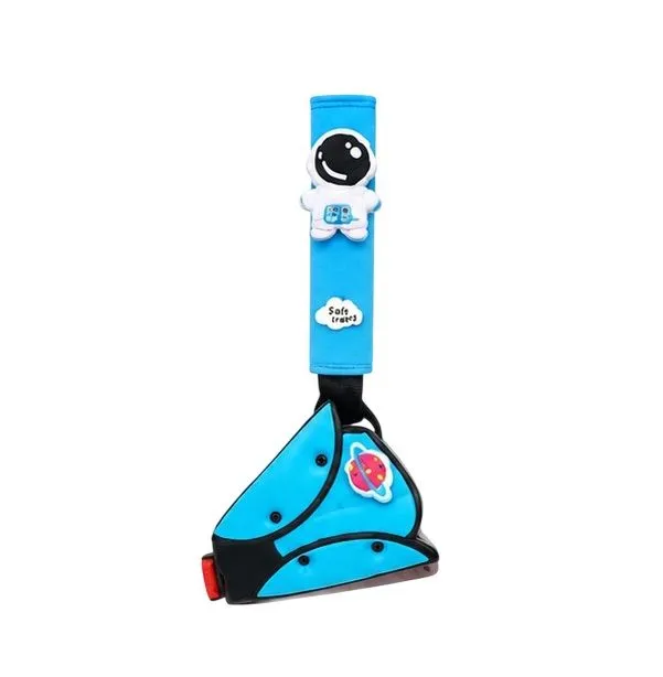 Adjustable Car Seatbelt Safety Pad - Blue