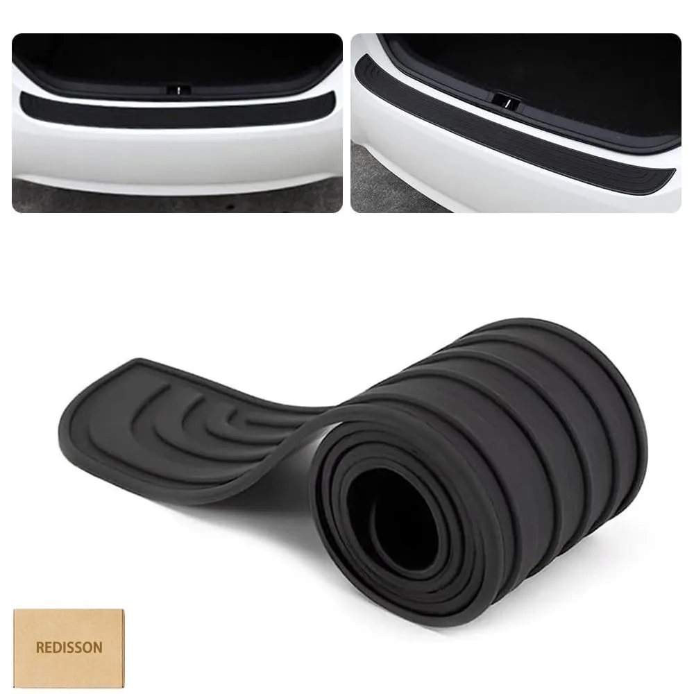 9cm Car Rear Bumper Protector Universal Rubber Car Rear Bumper Protector - 1 Pack