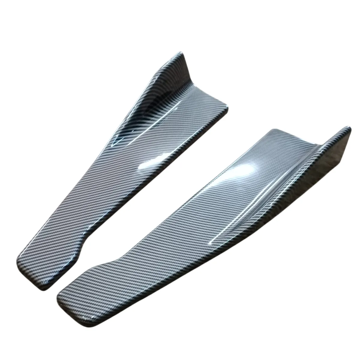 ABS Universal 2 Piece Carbon Look Side Skirt Set