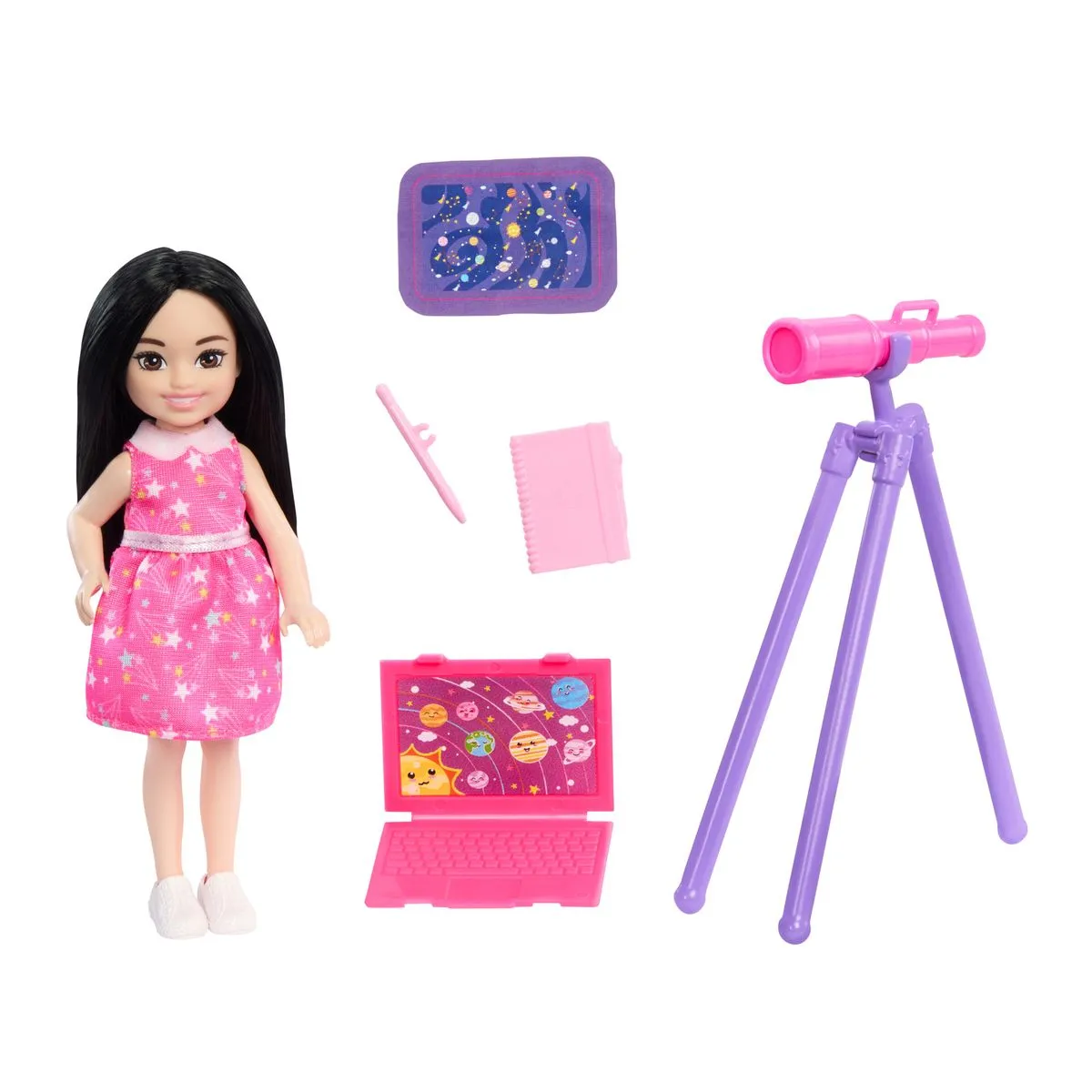 Barbie Chelsea Can Be Career Doll with Career-themed Outfit - Parent - Astronomer