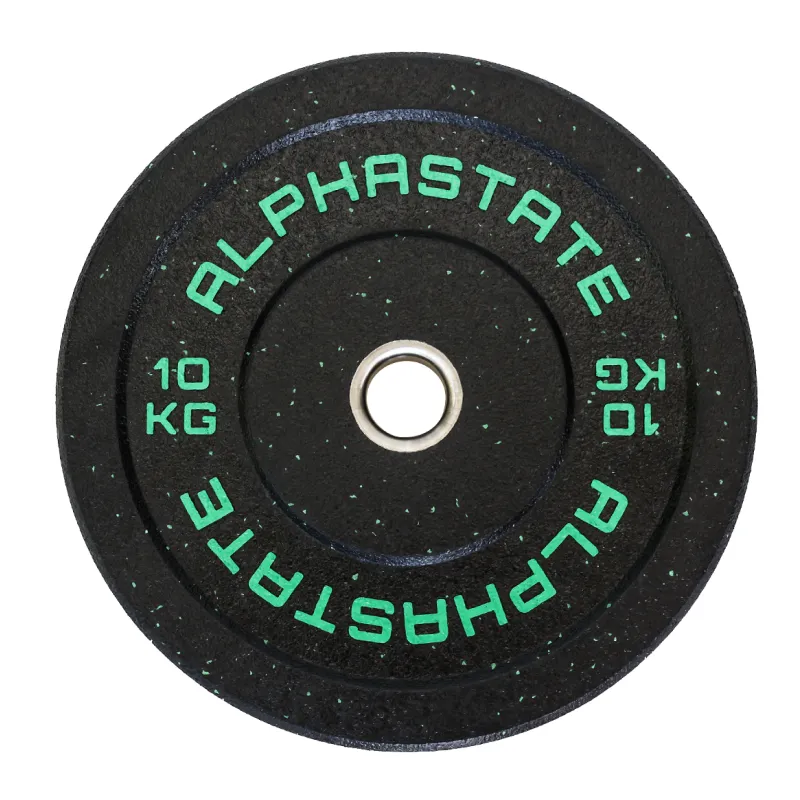 AlphaState 10kg Speckled Hi-temp Bumpers (Pair)