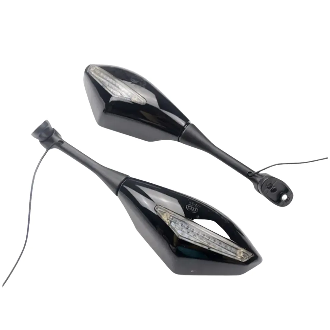 KR Mirror & Indicator Set: Honda CBR1000/CBR600/CBR500 & CBR250/300 - Black