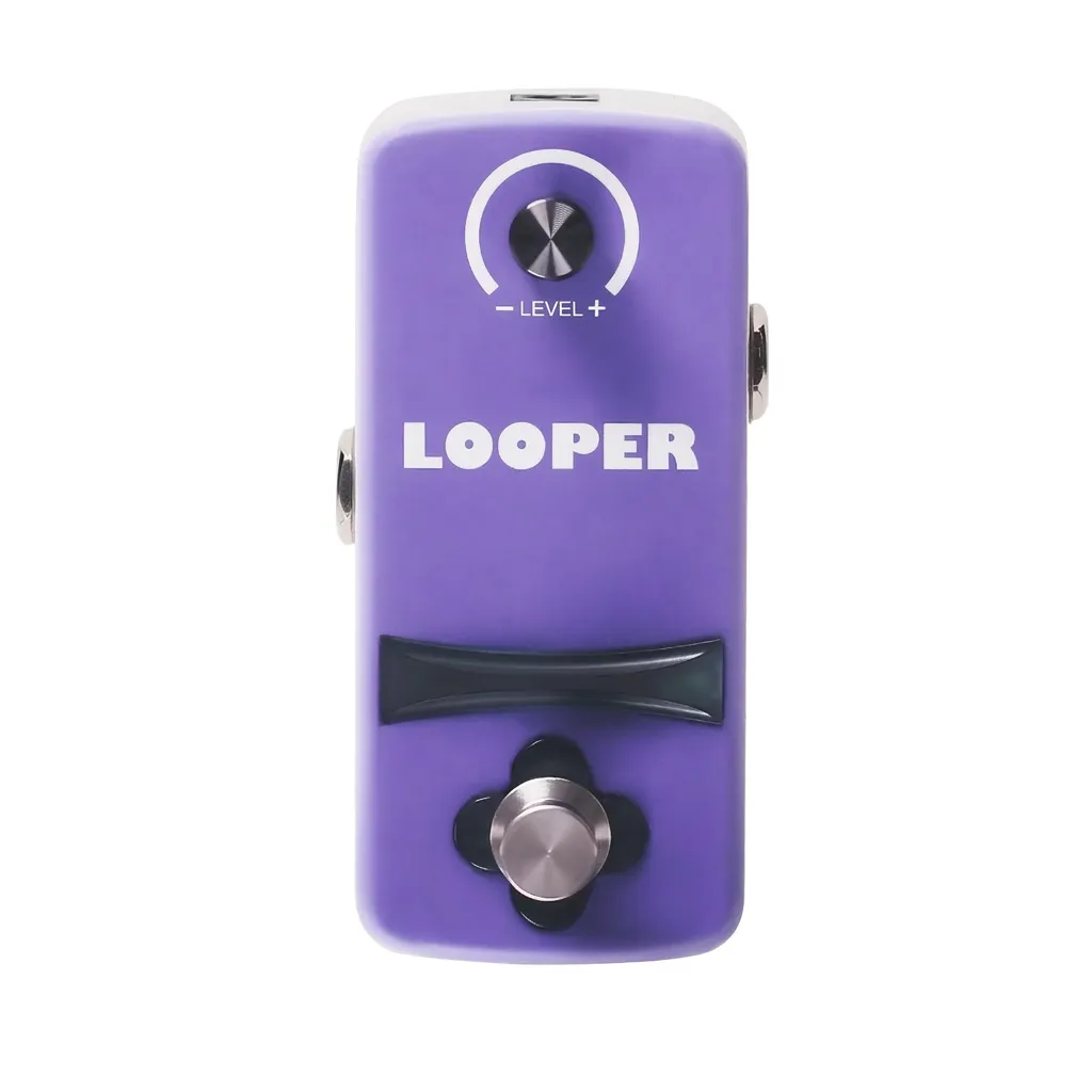 Sumvov Mini Guitar Looper, 12 Mins Dual Power 9V/USB-C Loop Station