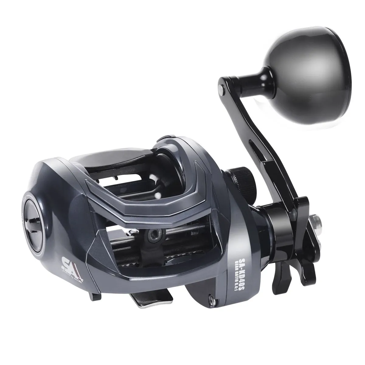 KD40S Baitcasting Fishing Reel - 6.4:1 Gear Ratio, 7+1BB, 15Kg Max Drag