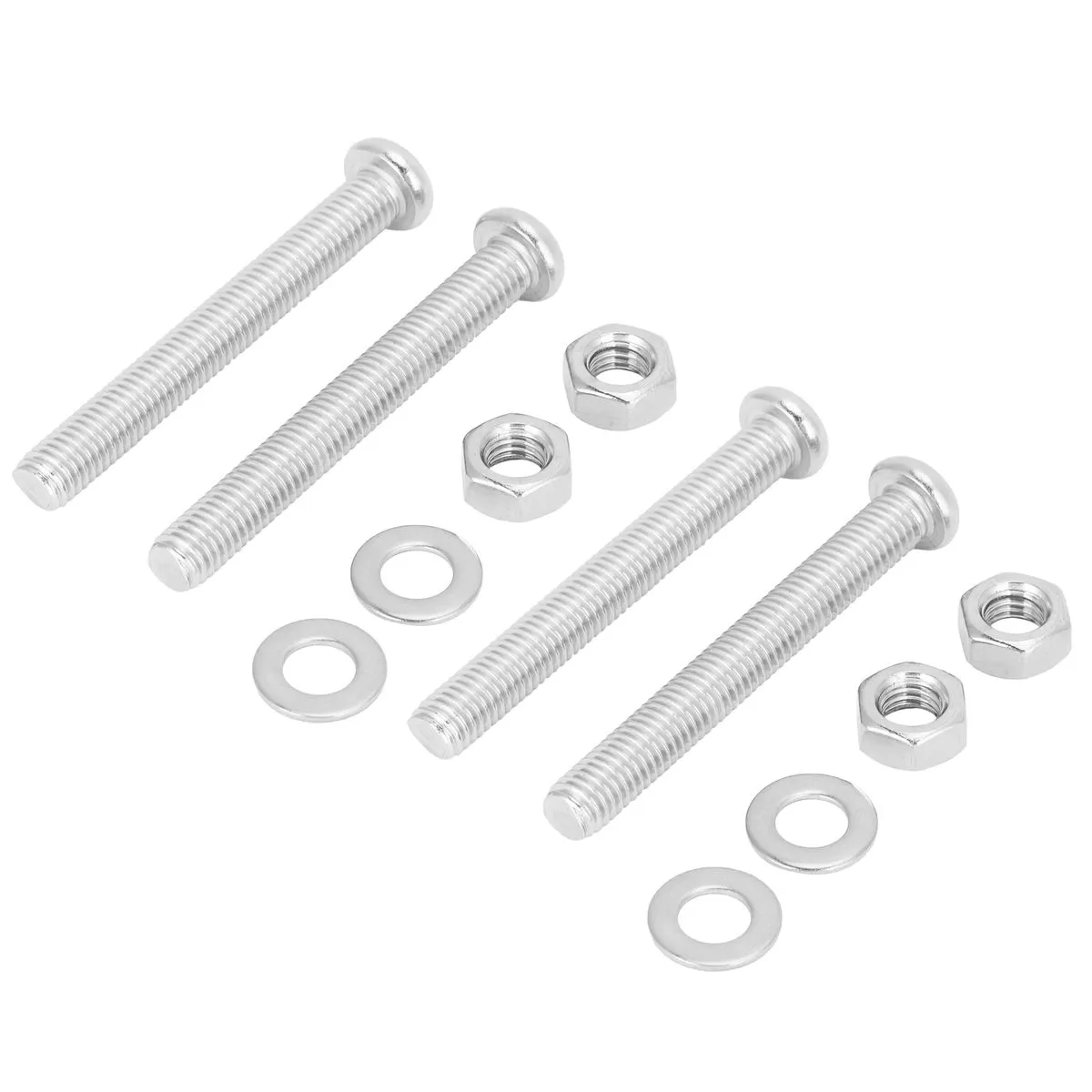 4 Sets 7mm Bolts & Nuts for Swimming Pool Step Replacement