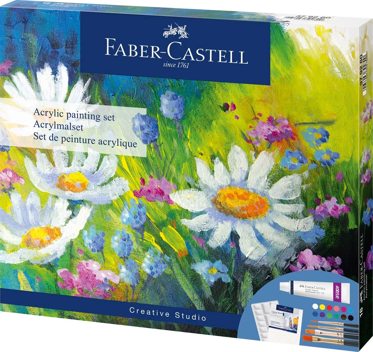 Faber-Castell Painting Kit Acylic colours and accessories