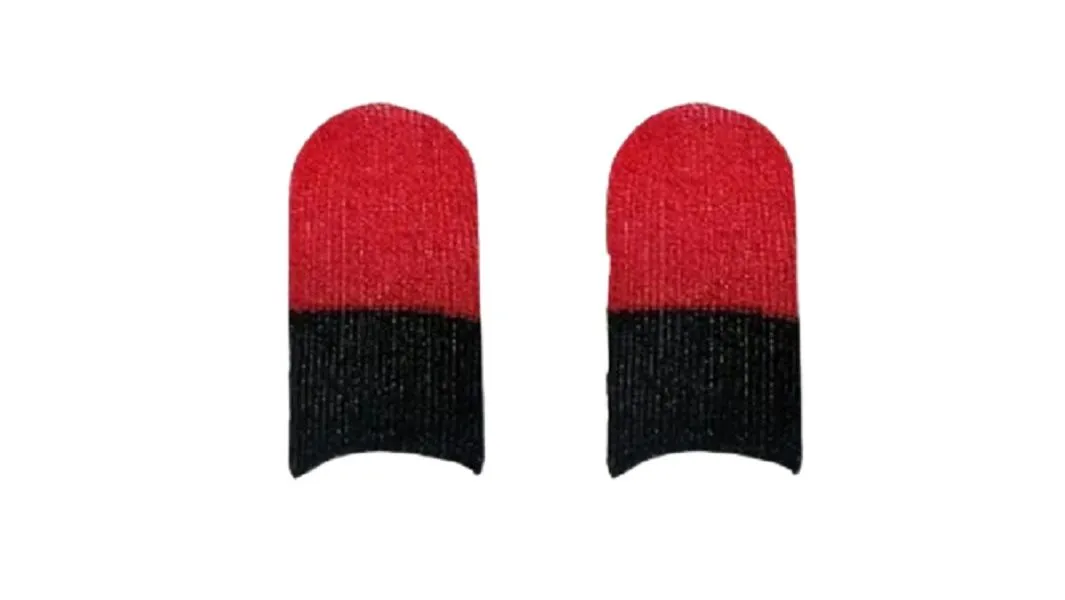 Breathable Gaming Finger Sleeves Pair for Touchscreen Devices
