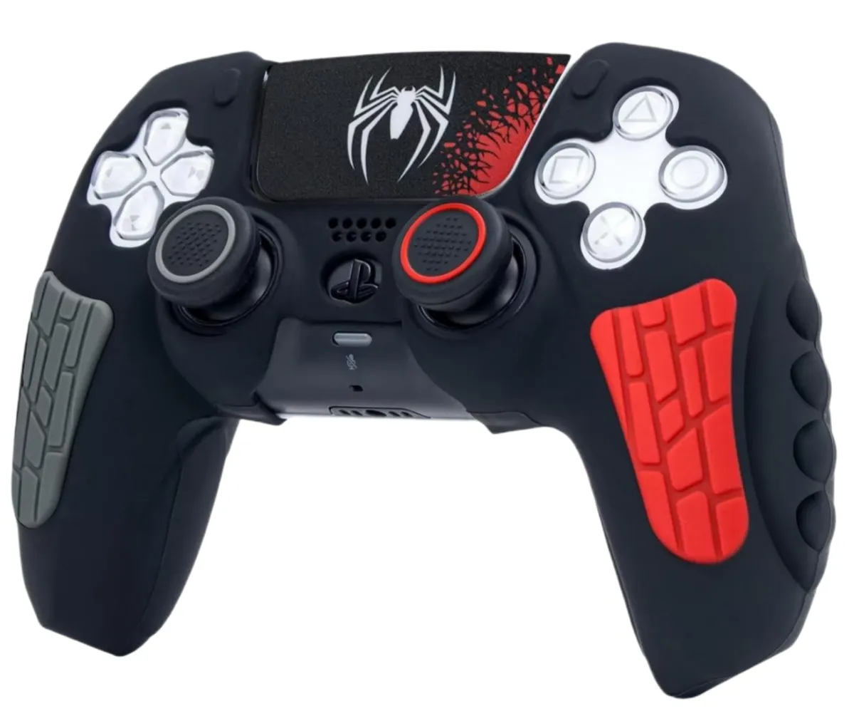 Hexchasty Game Controller Silicone Soft Anti-Slip Case Compatible with PS5