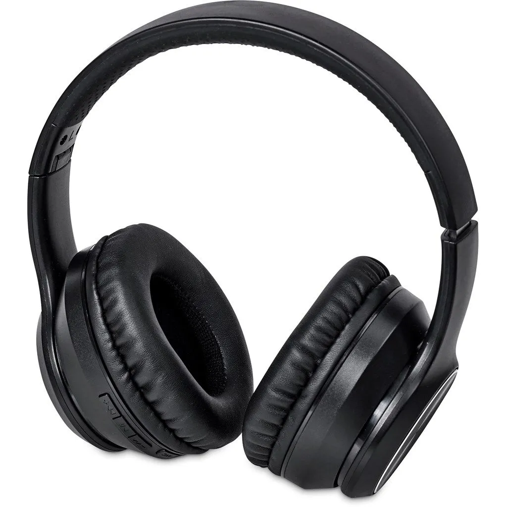 Stuttgart Active Noise-Cancelling Bluetooth Headphones - Black