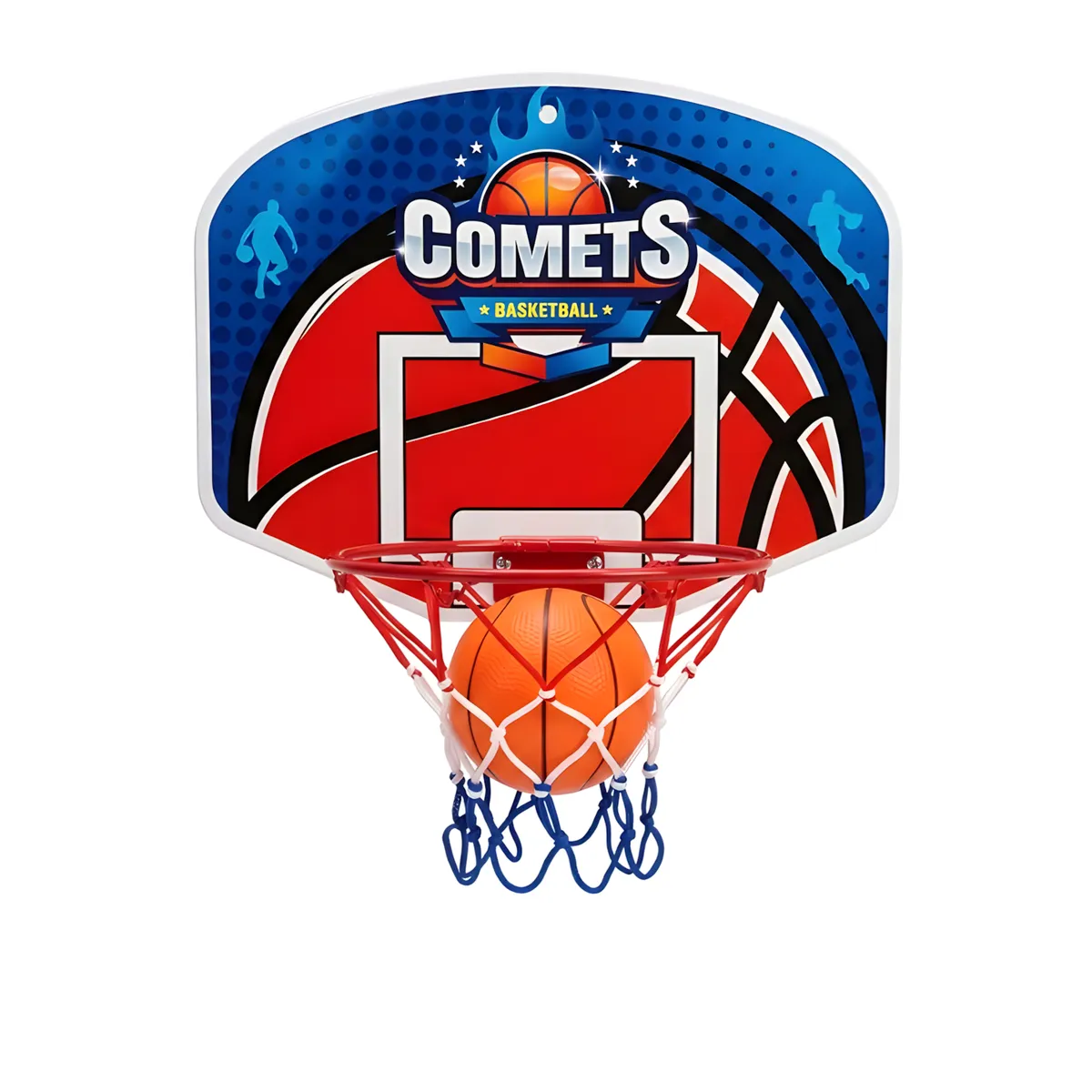 Mini Basketball Set - In Mixed Colors & Designs, with Ball