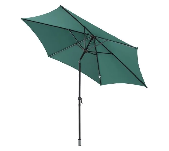 Patio Crank Umbrella green and beige - Green