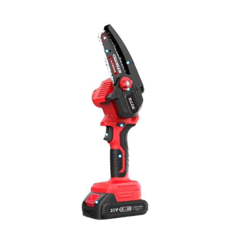 4-Inch Cordless Electric Chainsaw Lightweight Powerful and Versatile
