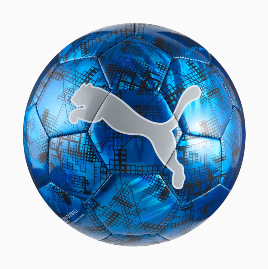 Puma Cup Graphic Soccer Ball - Ultra Blue/Black
