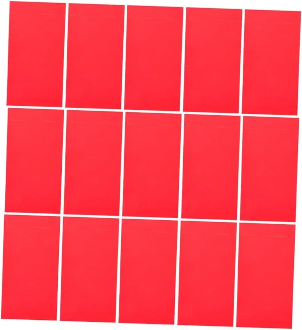 50pcs Traditional Chinese Red Envelopes for Cash Vintage Style Money
