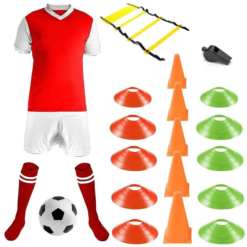 Manchester Soccer Kit Team of 14 With Basic Training Gear