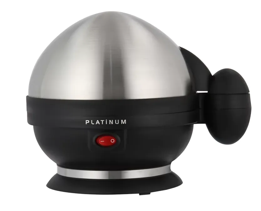 Platinum Black & Silver Egg Boiler 320W
