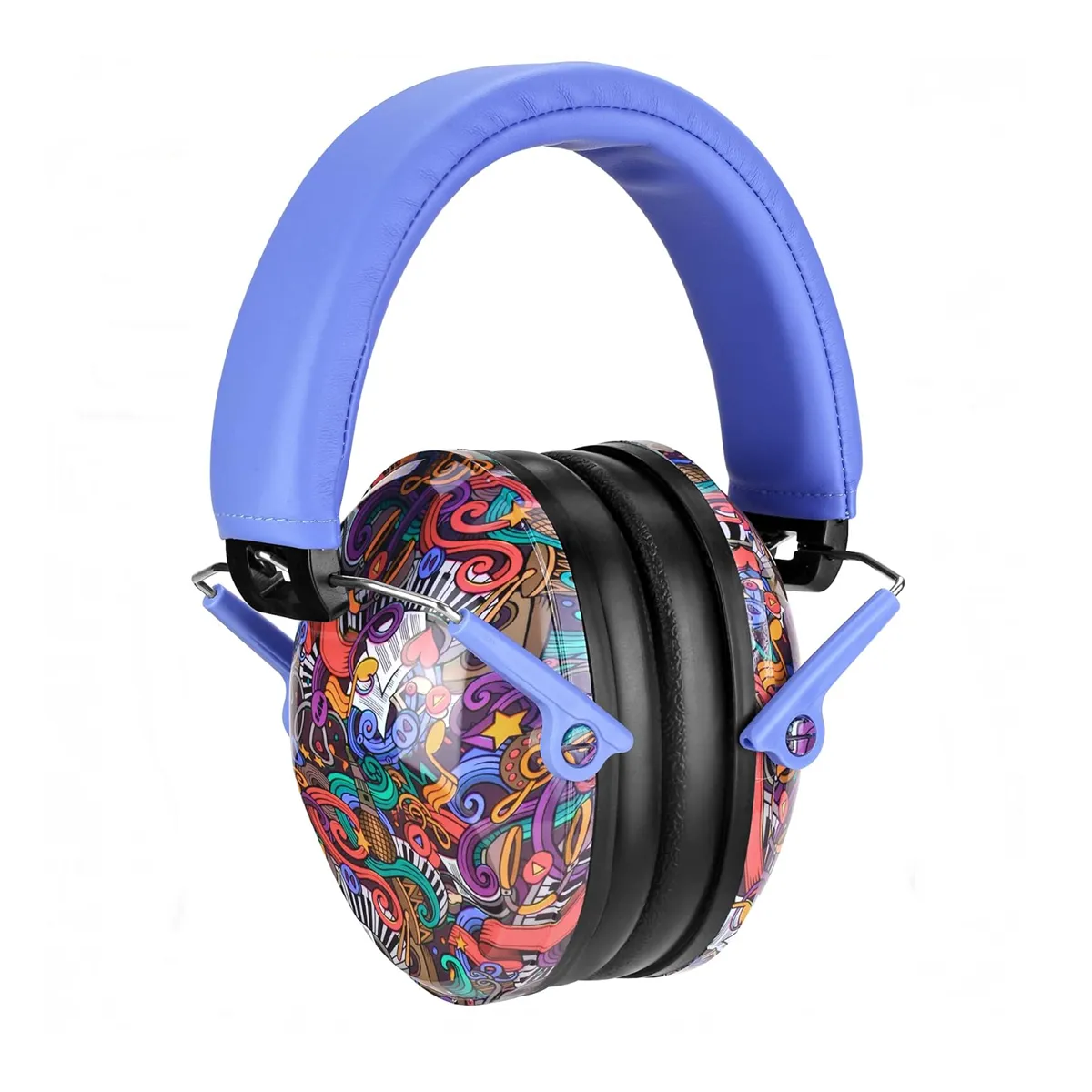Kuvut Noise-Cancelling Earmuffs for Children - PurpleMusic (Ages 3-12)