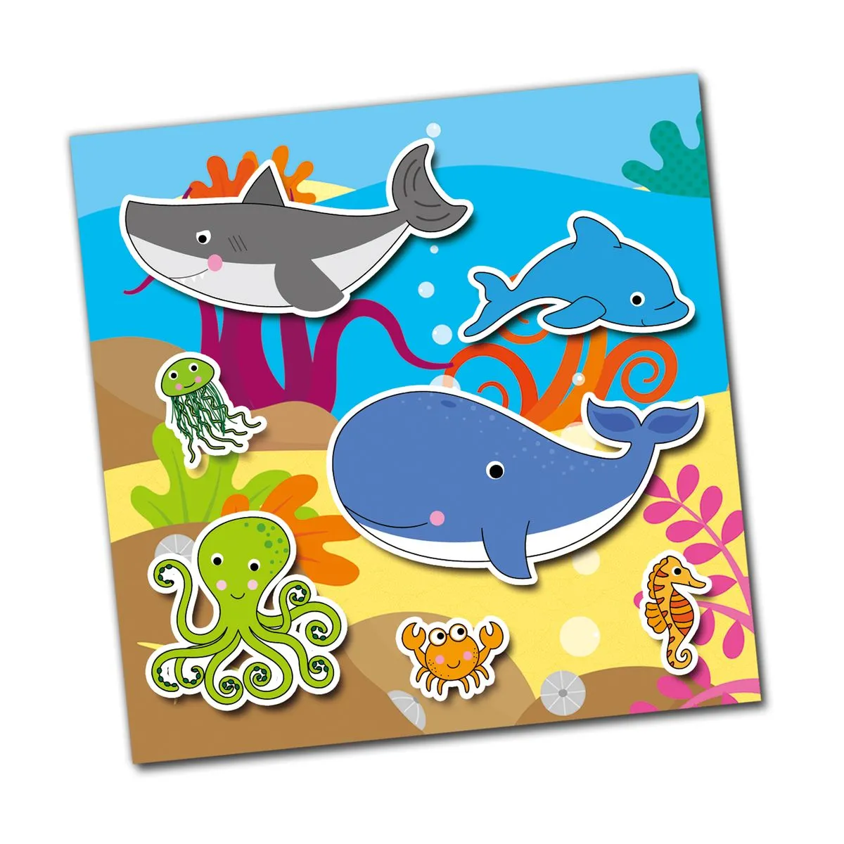 Galt Toys Reusable Sticker Book - Animals