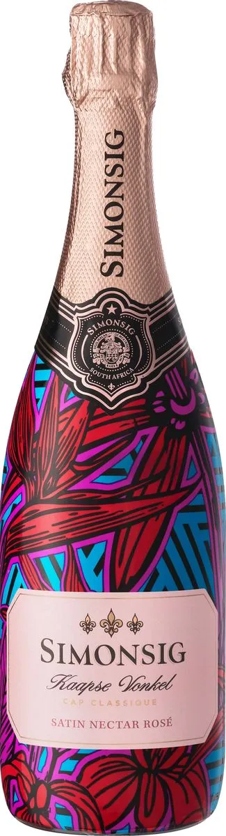 Simonsig Kaapse Vonkel Satin Nectar Rosé - 6 x 750ml