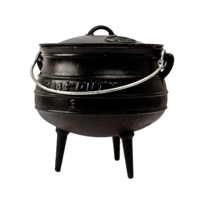 Bestduty Pot 3leg Oil Cured C/I No.14 34.5l 35.4kg