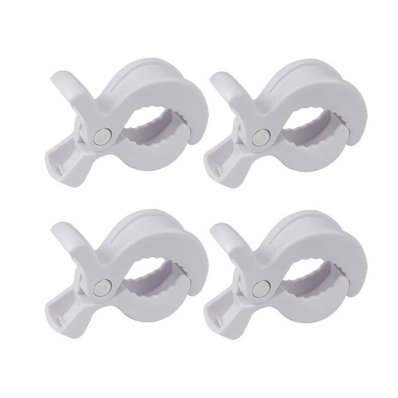 4 PCS Baby Stroller Plastic Clips Windproof Clothes Pegs Pram Accessory