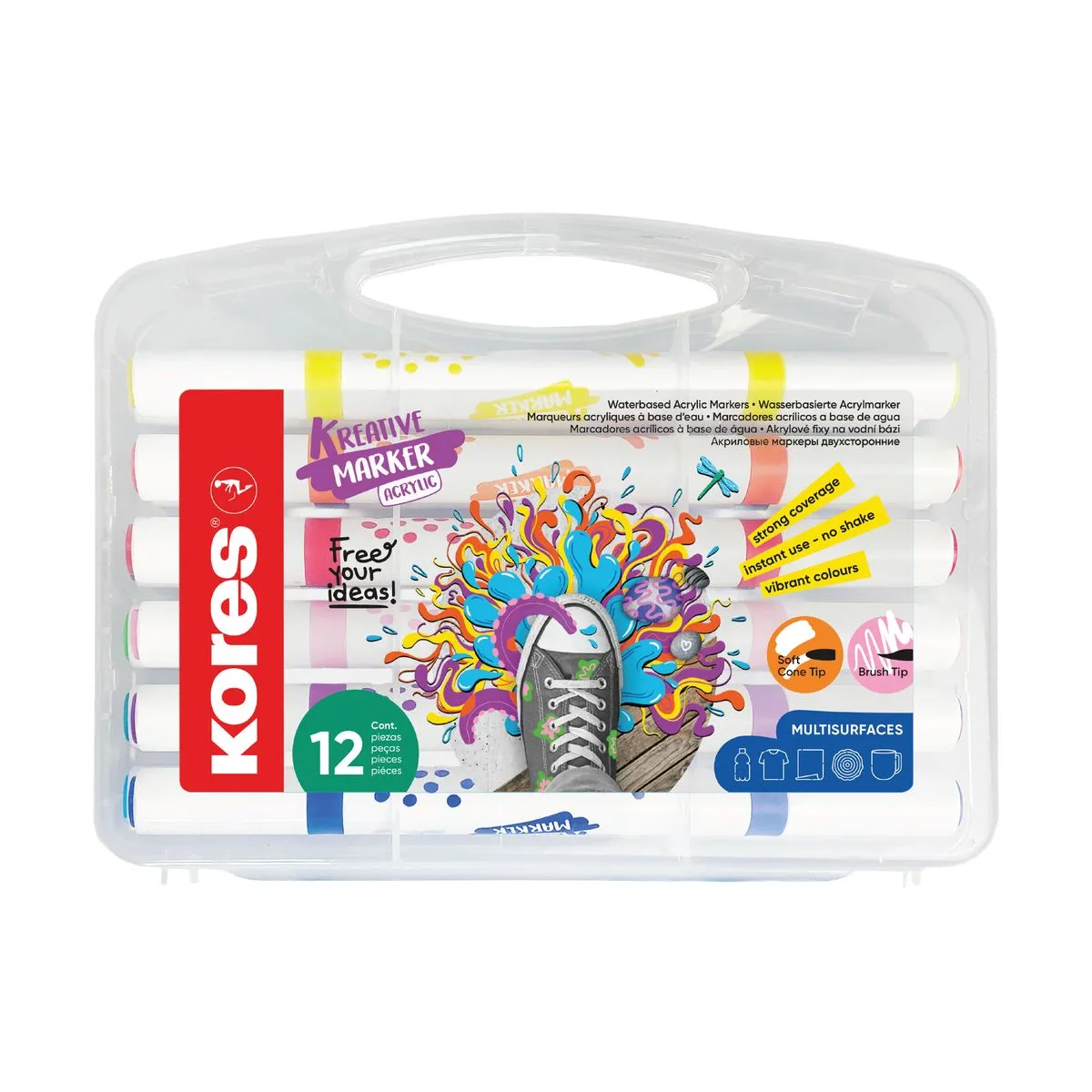 Kores K-Kreative Acrylic Duo Tip Markers