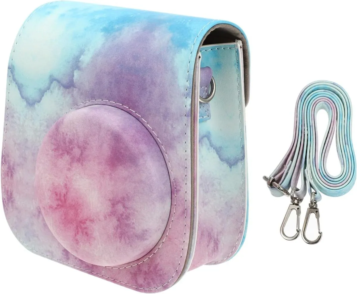 PU Camera Protective Pouch with Pattern Compatible with Mini 11/9/8 Instan