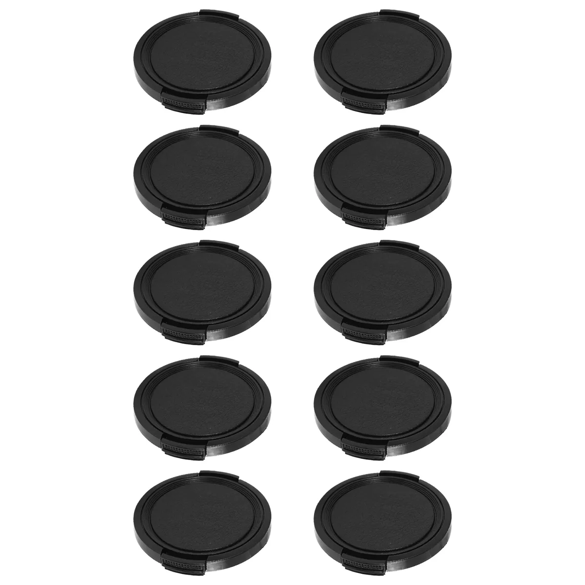 Univeral 10pcs 49mm Center Pinch Front Lens Cap For Canon Nikon DSLR Camera
