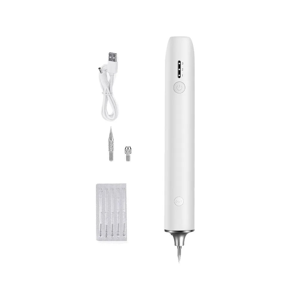 USB Rechargeable Laser Freckle Remover Skin Mole Dark Spot Removal Pen