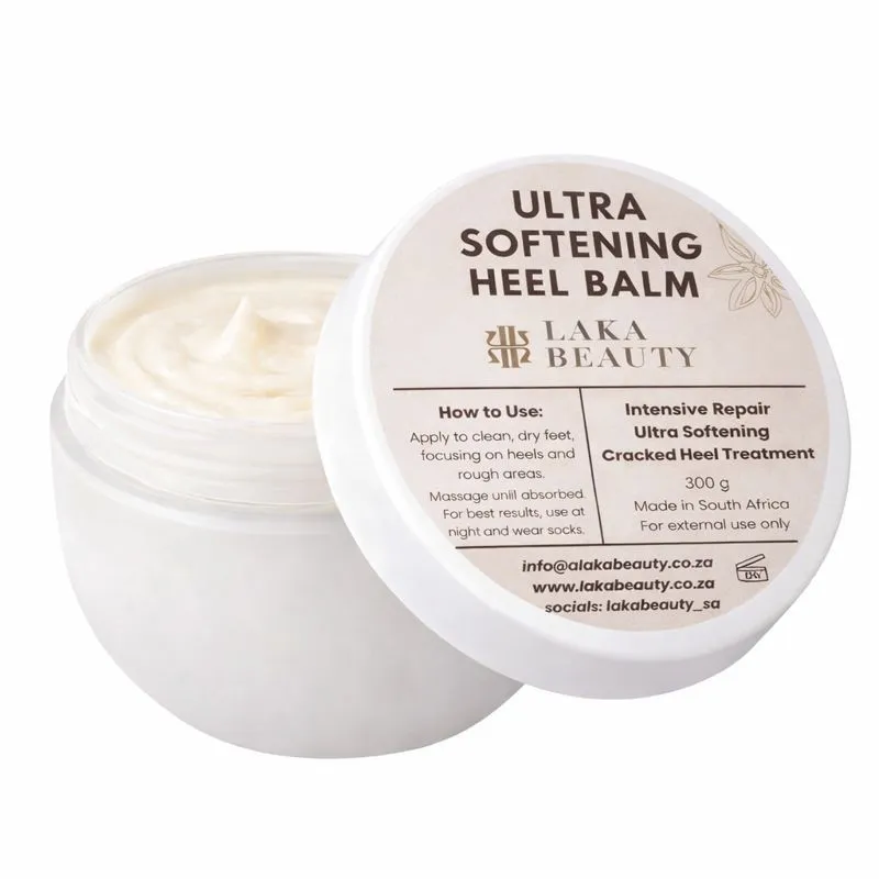 300g Softening Heel Balm with Urea-Intensive Repair for Cracked, Dry Heels