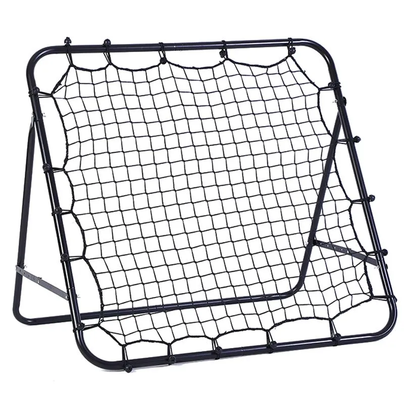 Rebound Net 120x120cm Soccer Training Net Soccer Goal Net Practice Net - Black