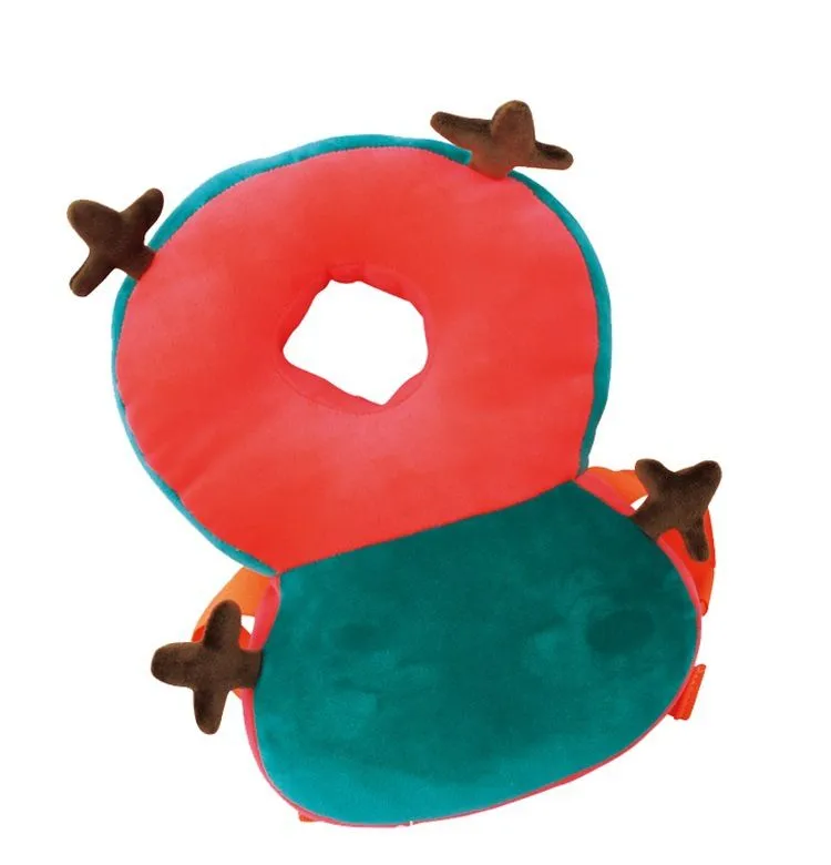 Christmas Deer Baby Head Protection Backpack Head Protection Pillow