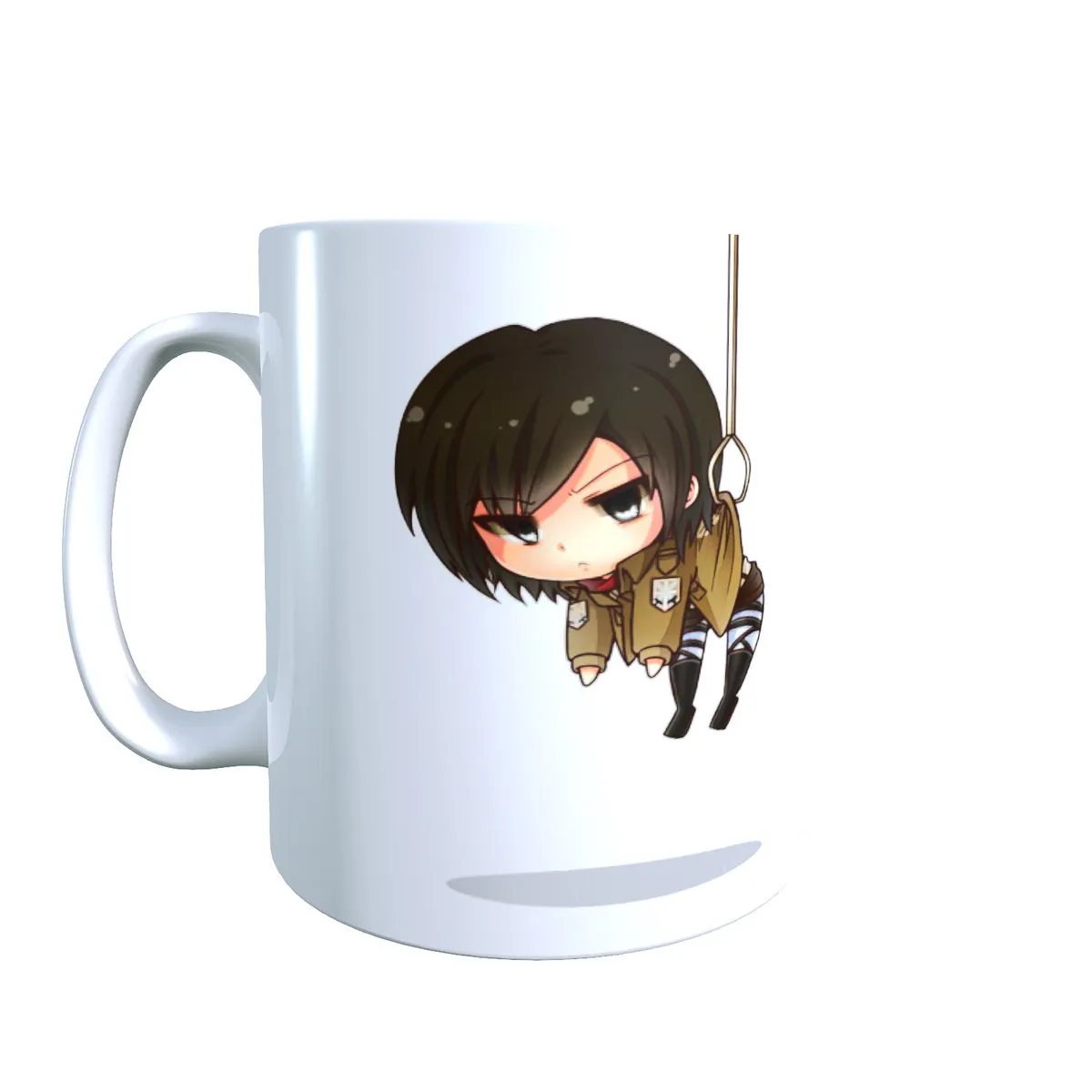 Mikasa Not Impressed - Attack on Titan Coffee Mug