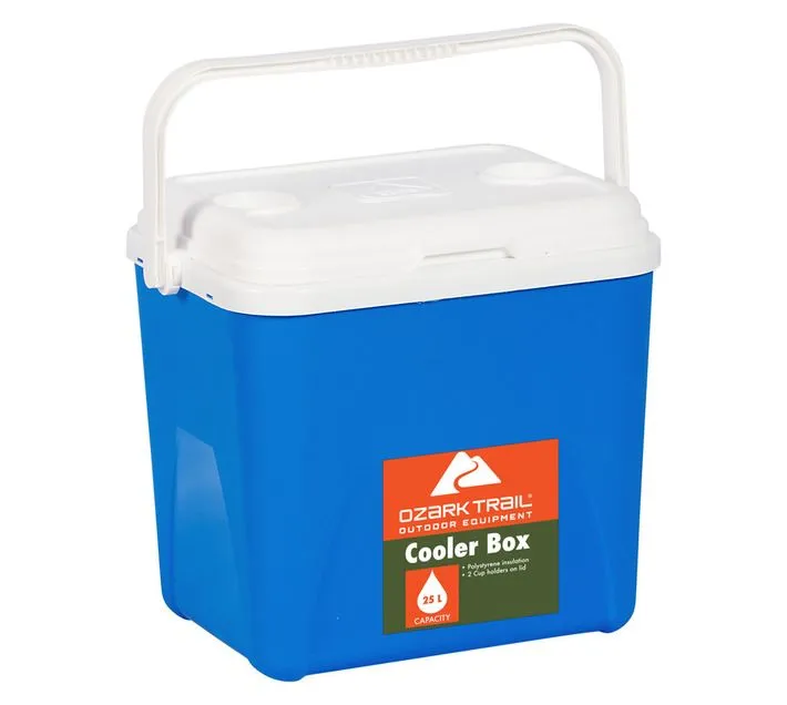 25 L Hard Cooler Box Portable - Blue