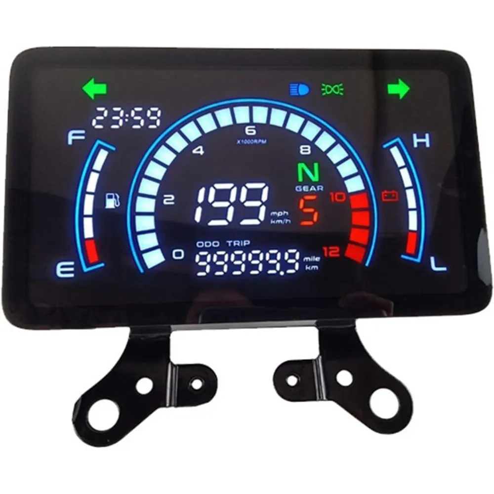 Digital Speedometer Dashboard Suitable for Motorcycle Instrument Cluster