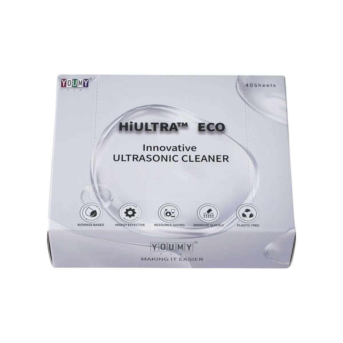 Ultrasonic Cleaning Machine Cleaning Tablets Detergent Sheets 40 Pack