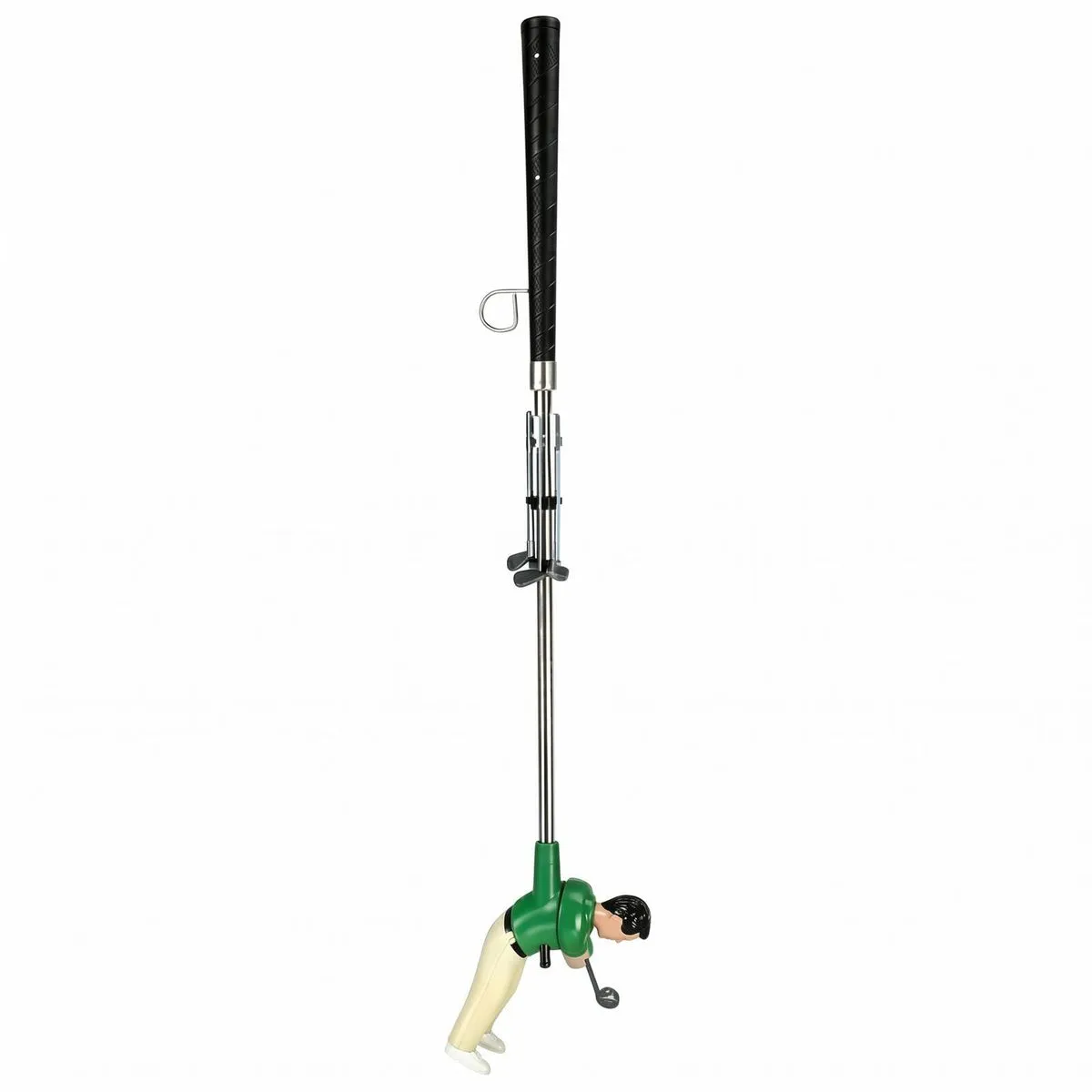 Mini Golf Game Set With Tiny Golfer On Stick